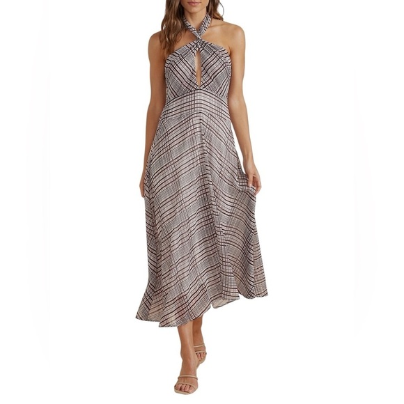 MINKPINK Dresses & Skirts - MinkPink New NWT Tilda Halter Midi Dress Size Large